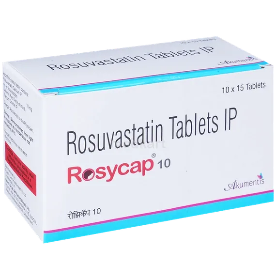 rosycap 10mg tablet 15's